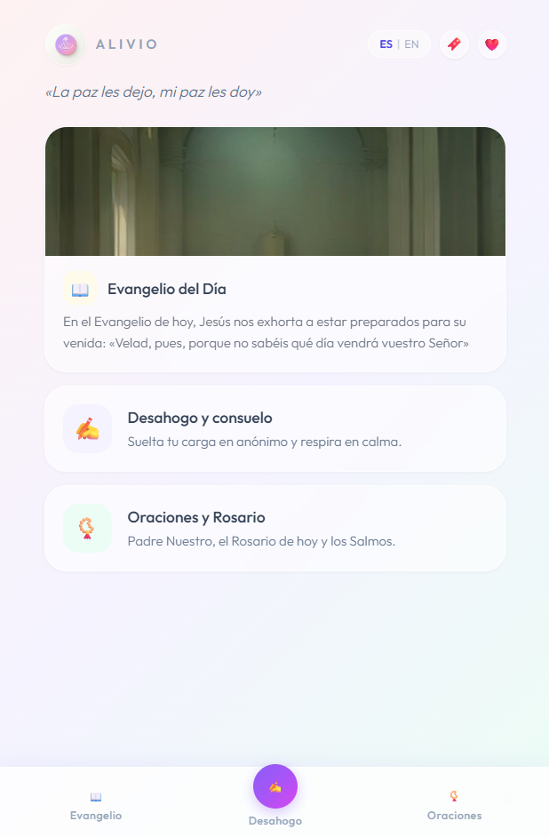 Captura de pantalla de Alivio